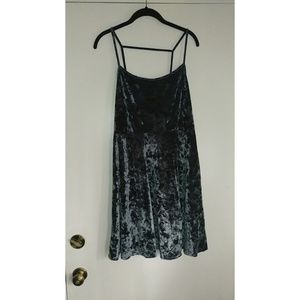 Crushed Velvet Skater Dress💕